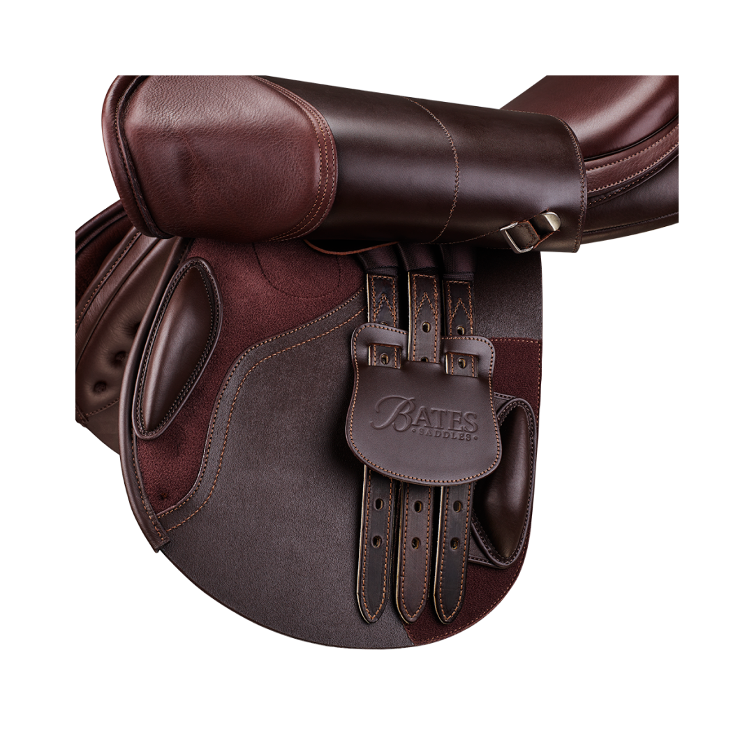 Bates Caprilli Close Contact with Forward Flap with Opulence Leather