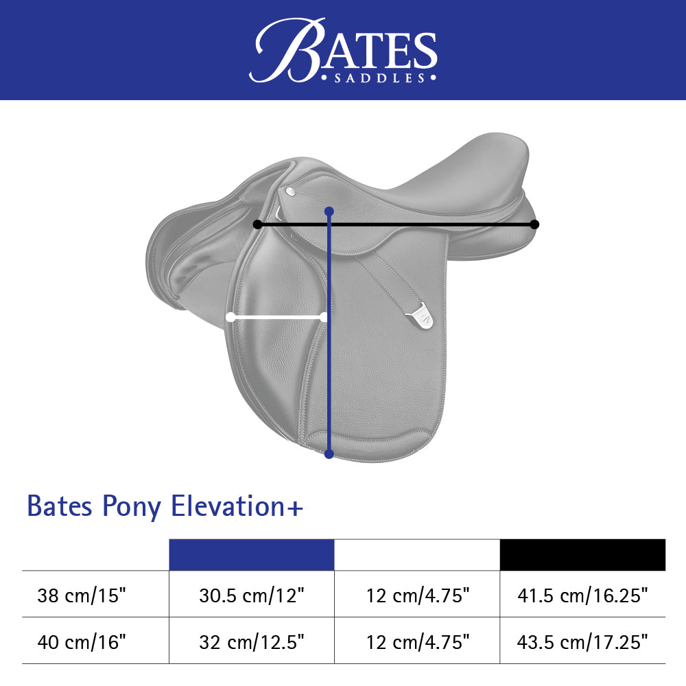 Bates Pony Elevation in Luxe Leather